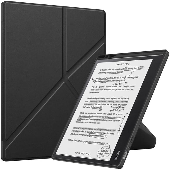 Leather Smart Tablet Case Compatible With Kobo Elipsa 2e-d6
