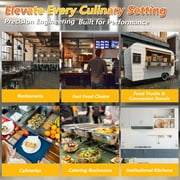 Hakka Deep Fryer Filter Machine, Commercial Mobile Oil Filter System For Restaurant, 48L, 3/4 Hp