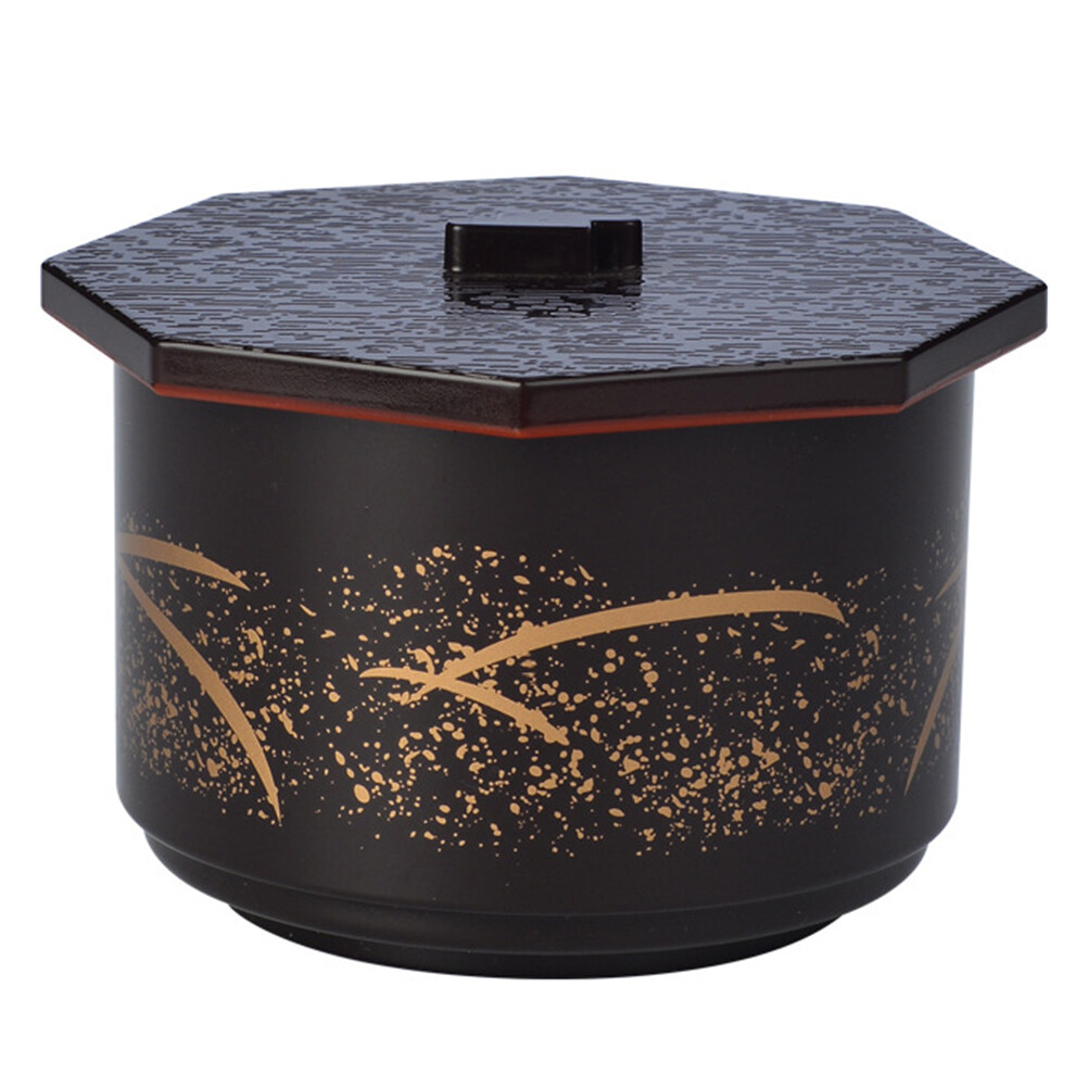 Japanese Style Bowl, Miso Soup Tureen, Covered Soup Bowl, Lidded Rice