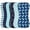 Multicolor-4, variant on Baby Burp Cloths & Baby Bibs 2-in-1 Design Large Size 3 Layers Thicken 100% Cotton Super Absorbent and Soft Baby Spit Up Burping Rags Baby Burp Cloth Set for Girls 6 Pack
