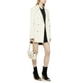thumbnail image 2 of Marc Jacobs Women's The J Marc Shoulder Leather Bag (Cloud White), 2 of 10