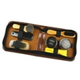 thumbnail image 5 of 8PC Shoe Shine Care Kit Black & Neutral Shinning Brush Set for Boots Shoes Sneakers, 5 of 6