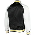thumbnail image 3 of Men's Mitchell & Ness Black/White Pittsburgh Penguins Primetime Raglan Satin Full-Snap Jacket, 3 of 3