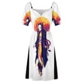 thumbnail image 4 of Vestido de manga corta vestido de verano para mujer 2025 Ropa de verano para mujer Vestidos elegantes, 4 of 6