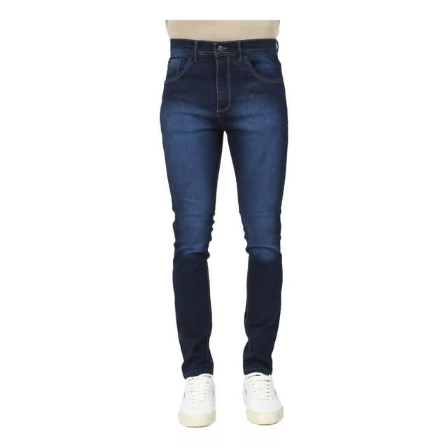 Pantalón Semiskinny De Mezclilla Strech Jeans Hombre Js-ravv