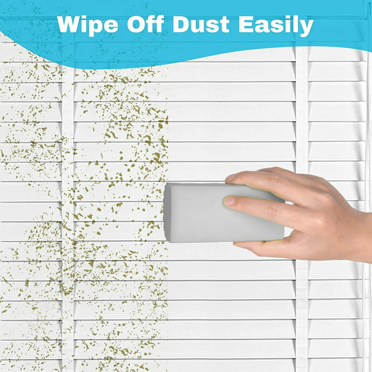 SCRUB DADDY Damp Duster, Dust Cleaning Sponge, Window Blind