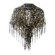 thumbnail image 5 of Chal para mujer, ligero, hermoso, cómodo, con flecos, elegante, informal Negro, 5 of 9