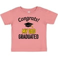 thumbnail image 3 of Inktastic Congrats My Dad Graduated with Cap Boys or Girls Baby T-Shirt, 3 of 5