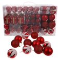 thumbnail image 1 of OUSITAID 70 Pcs Exquisite Christmas Ornaments Balls Decorating Christmas Tree Balls, 1 of 7