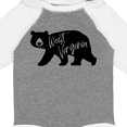 thumbnail image 4 of Inktastic West Virginia Black Bear Silhouette Boys or Girls Long Sleeve Baby Bodysuit, 4 of 5
