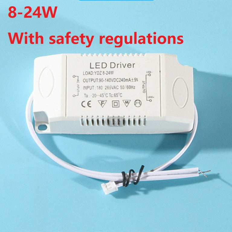 External Power Supply 8-24W LED Driver Electronic Transformer Constant  Current 