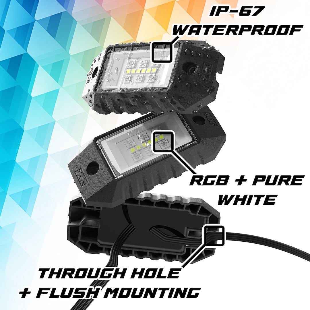 XK Glow MX-ROCK-STA XKmax LED LIGHTS
