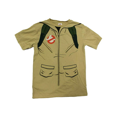 Adult's Ghostbusters Shirt With Inflatable Proton Gun Costume
