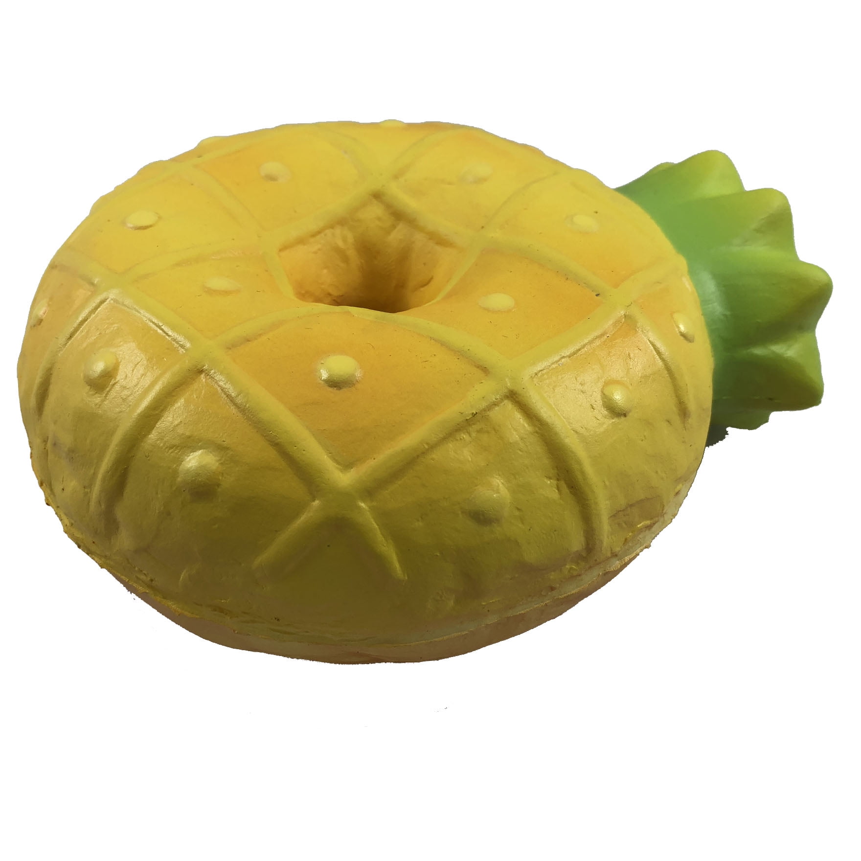 Pink Pineapple Donut Squishy with Display Box Puni Maru