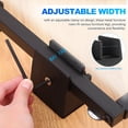 thumbnail image 6 of WEUVEB 4Pcs Adjustable Metal Furniture Risers with Screw Clamp for Table Bed Sofa Cabinet, 6 of 9