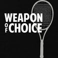 thumbnail image 3 of CafePress - Tennis Weapon Kids Dark T Shirt - Dark T-Shirt Kids XS-XL, 3 of 4