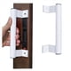 thumbnail image 2 of 2X Manija Puerta Corrediza Tirador Puerta Vidrio Corrediza Aluminio 8 Pulgadas las Manijas Puertas Corredizas Patio Se Adaptan A Orificios Montaje 6-5/8 Pulgadas, 2 of 7