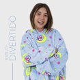 thumbnail image 4 of Manta con capucha portátil capa para niños suave y comodo de gran tamaño, 4 of 10