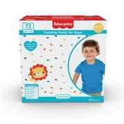 Fisher-Price Boys Pull-up Potty Training Pants, 2T-3T, 72 Count