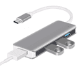 thumbnail image 2 of Hub Adaptador Multi-puerto Delgado De 4 Puertos Usb 3.0 Levamdar 2033503-1, 2 of 8