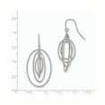 thumbnail image 2 of Primal Gold 14 Karat White Gold Diamond Cut Dangle Earrings, 2 of 4