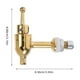 thumbnail image 2 of BESTYASH Torneira De Para De Jugos Compatible Con Agujeros 12-15 Mm Dorado, 2 of 8