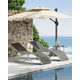 thumbnail image 3 of QinaQin Set de 2 camastros para patio con diseño ergonómico en S, tela textilene de secado rápido y estructura de aluminio para alberca, jardín o playa, 3 of 7