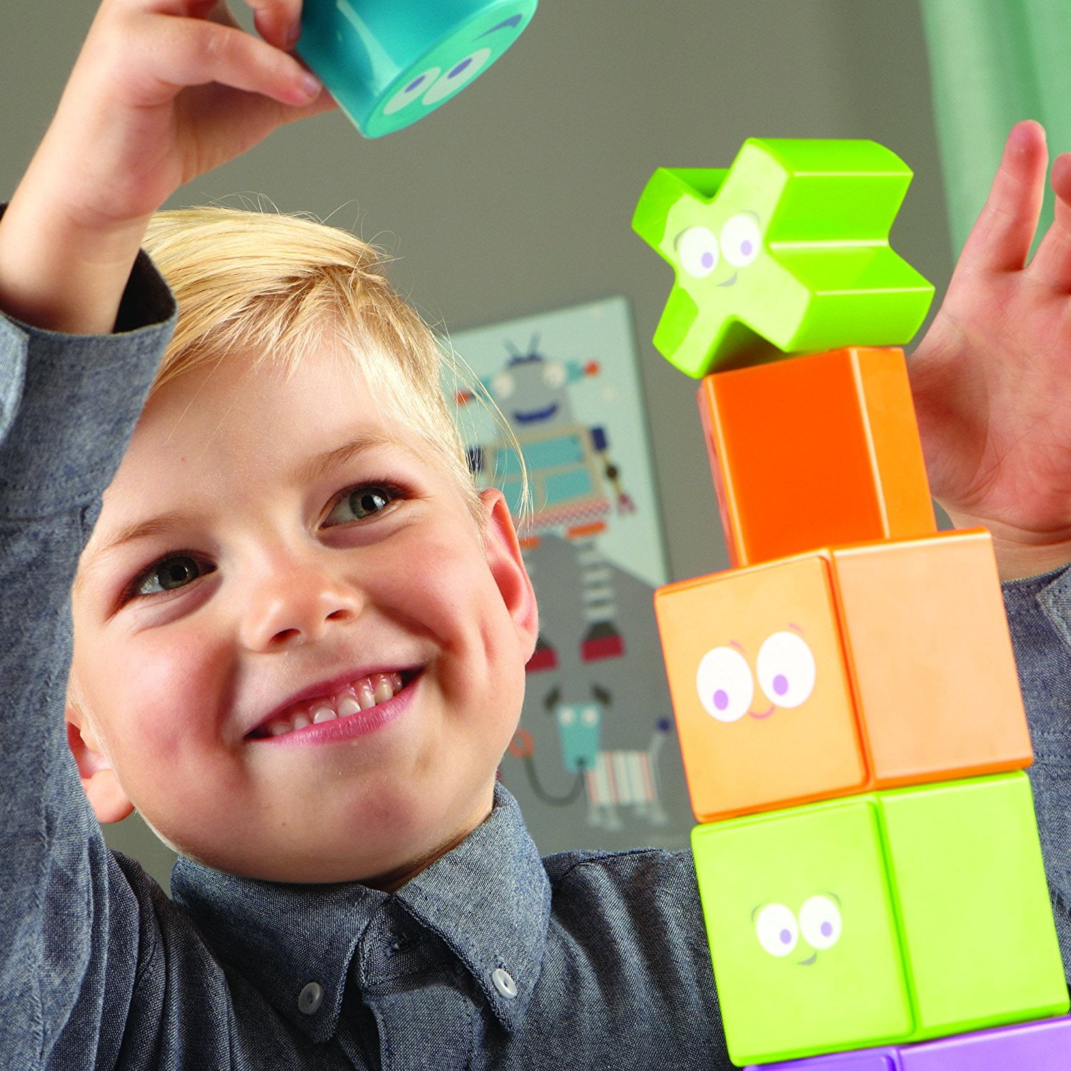 Learning Resources Mental Blox Junior Early Logic Game, Roadtrip Games, Ages 4+, LER9285