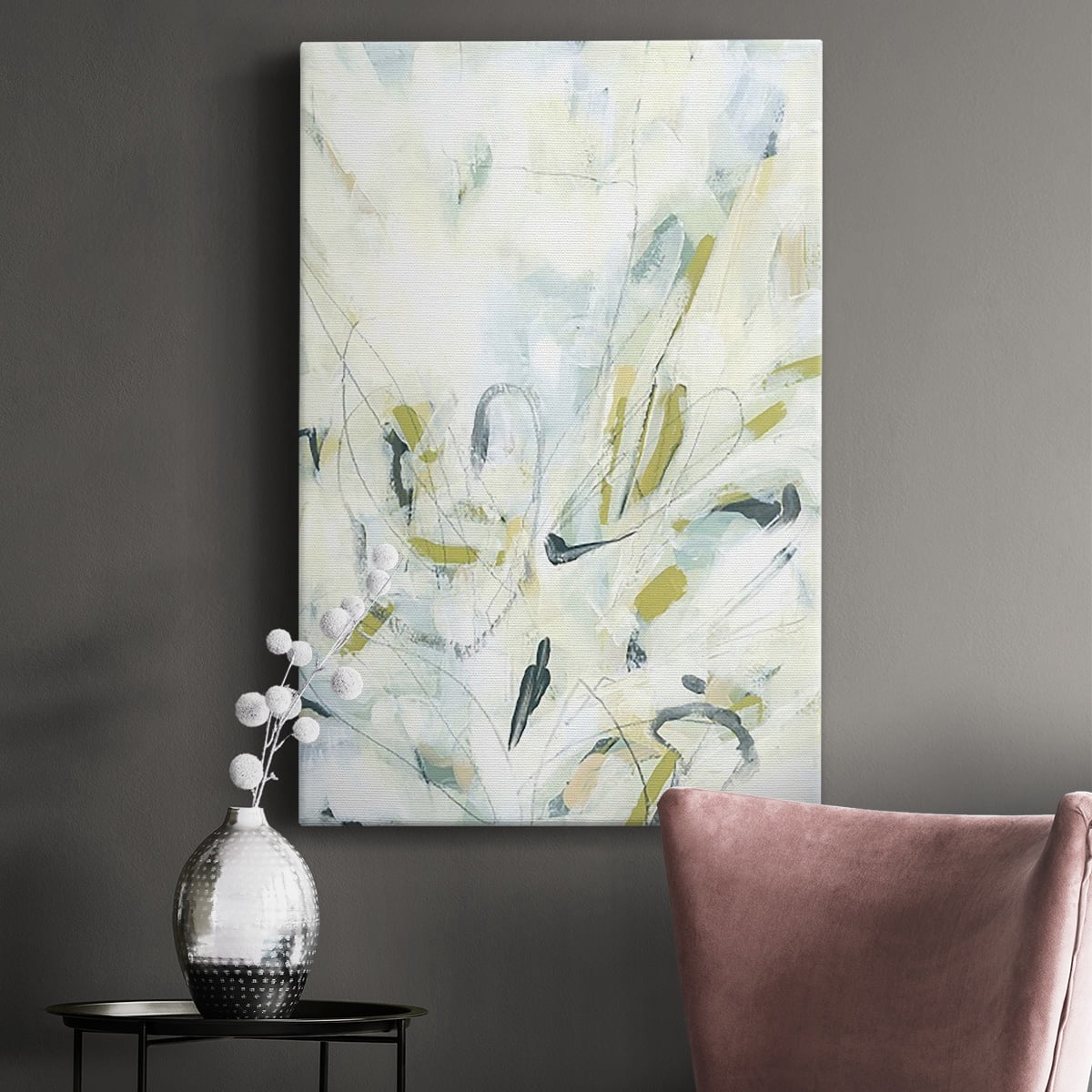 Ice Scribe II Premium Gallery Wrapped Canvas - Ready to Hang
