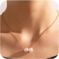 thumbnail image 1 of Colliers pour Femmes Collier de Perles pour Femmes Collier Charme Collier Ras du Cou Collier Perlé Bijoux de Mariage Bal Cadeaux Tendance pour Femmes, 1 of 7