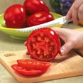 thumbnail image 6 of Rada Tomato Slicer Knife, Stainless Steel Cutlery, Hand-Sharpened, Double-Sided Serrated Blade and Solid Aluminum Handle, 6 of 6