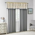 thumbnail image 3 of Madison Park Serene Embroidered Curtain Panel, 50"x84", Yellow, 3 of 10