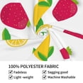 thumbnail image 5 of Balery Strawberry and Lemon Pattern Tapestry 60x51 Inches - Large Wall Hanging Tapestry for Bedroom, Living Room, Dorm Decor - Artistic and Aesthetic Room Decor, 5 of 9