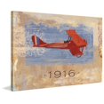thumbnail image 3 of Marmont Hill "Vintage Plane 1916" Painting Print on Canvas, 3 of 5