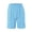 Light Blue-mens shorts, variant on Hfnxid Men's Workout Shorts Basketball Athletic Short Trouser Gym Lightweight Quick Dry Pant Elastic Waist Lounge Trouse with Drawstring Khaki XXL