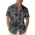 thumbnail image 1 of MDUKONU Chemise Homme Coupe Régulière Ajustée Non Rétractable pour Bureau Gris Clair XXXXXXL, 1 of 5