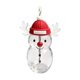 thumbnail image 2 of Cute Snowman Straw Glass Cup for Home Use, Christmas Glass Cup, Snowman Drinkware for Holidays, 2 of 3