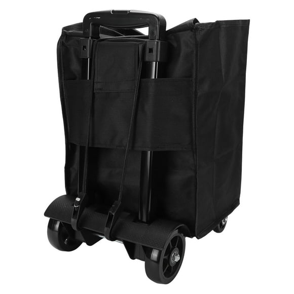 Shopping Shopping Cart for Grocery Foldable Grocery Cart On Wheels Shopping Trolley with Telescopic Handle for Camping Laundry