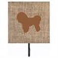 thumbnail image 2 of Carolines Treasures BB1107-BL-BN-SH4 Bichon Frise Burlap and Brown Leash Or Key Holder, 2 of 2