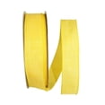 thumbnail image 1 of Reliant Ribbon 92573W-079-09K Everyday Linen Value Wired Edge Ribbon - Yellow - 1.5 in. x 50 yards, 1 of 3