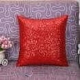 thumbnail image 2 of Clearance! CICRKHB Pillows Solid Color Glitter Sequins Throw Pillow Case Cafe Home Decor Cushion Covers Red, 2 of 4