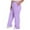 Purple, variant on Sweatpants for Men Women 2026 Basic Plus Size Elastic Waist Drawstring Casual Loose Straight Leg Sweat Pants with Pockets
