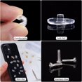 thumbnail image 2 of Plaquettes de Nez pour Lunettes Kit de Réparation de Lunettes avec 80 Vis, 2 of 5