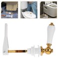 thumbnail image 3 of Miangastore 1 set Universal Front Mount Toilet Handle Tank Flush Lever Replacement Handle Toilet Repair Handle Toilet Trip Levers for Most Front Mount, 3 of 8