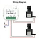 thumbnail image 4 of 2X Medidor de EnergíA Tuya Smart ZigBee Bidireccional de 2 VíAs con Abrazadera de Sensor de Corriente App Monitor Potencia 100-240VAC, 2 Canales 2CT, 4 of 5