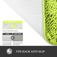 thumbnail image 4 of Alfombra de baño Yeaban, 120 x 45 cm, felpilla, color verde lima, 4 of 7