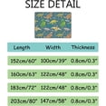 thumbnail image 2 of Coolnut Area Rug 60x39 inch, Cute Cartoon Dinosaurs Doodles Nursery Rug Floor Mat Kids Playing Mat for Living Room Bedroom, 2 of 6