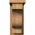 thumbnail image 2 of 6"W x 14"D x 14"H Newport Rough Sawn Corbel w/Backplate, Western Red Cedar, 2 of 9