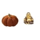 thumbnail image 1 of Escultura de almohada de Buda con forma de calabaza de Halloween, cojín decorativo para sofá, adorno de mesa Feng Shui, decoración de habitación para, 1 of 8