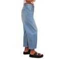 thumbnail image 4 of DOKOTOO Women's Barrel Jeans Wide Leg Vintage Mid Rise Y2k Baggy Boyfriend Ankle Denim Pants, 4 of 10